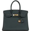 Hermès Birkin 30 Vert Mangrove Togo GHW