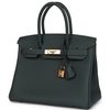 Hermès Birkin 30 Vert Mangrove Togo GHW