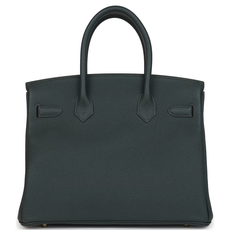 Hermès Birkin 30 Vert Mangrove Togo GHW
