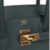 Hermès Birkin 30 Vert Mangrove Togo GHW