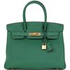 Hermès Birkin 30 Vert Moyen Togo GHW