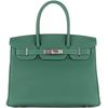 Hermès Birkin 30 Blue Pale Clemence GHW