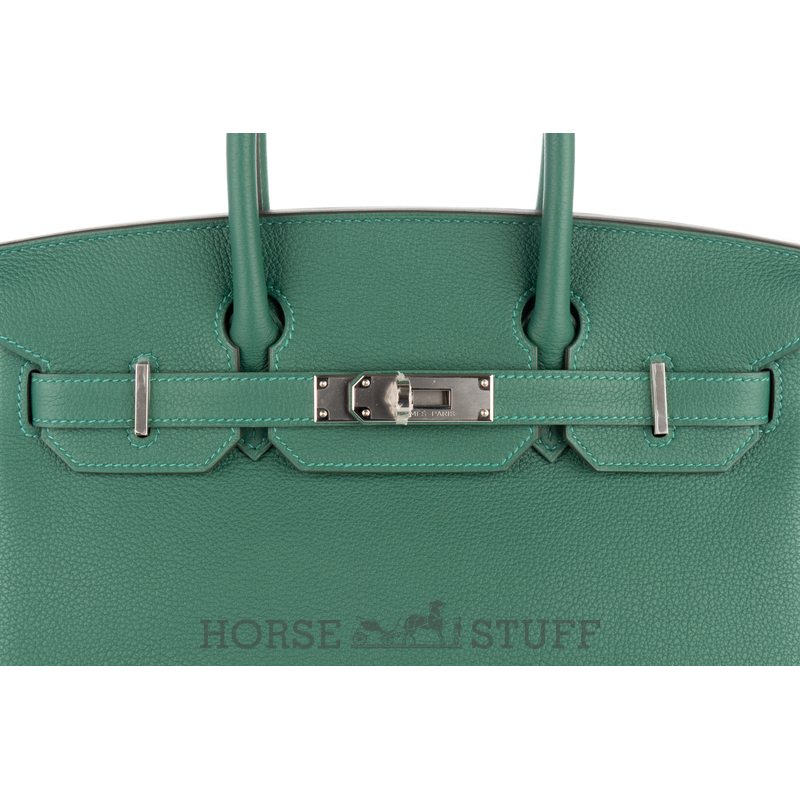 Hermès Birkin 30 Blue Pale Clemence GHW