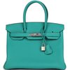 Hermès Birkin 30 Vert Verone Togo PHW