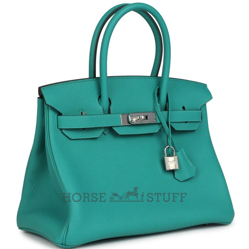 Hermès Birkin 30 Vert Verone Togo PHW