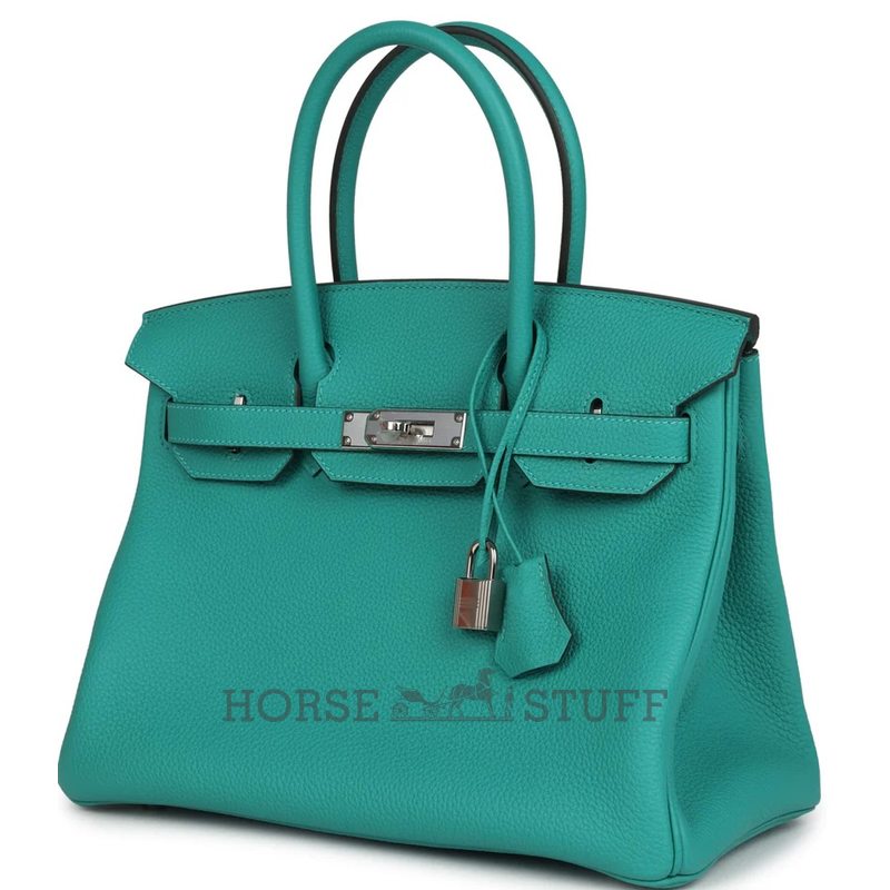 Hermès Birkin 30 Vert Verone Togo PHW