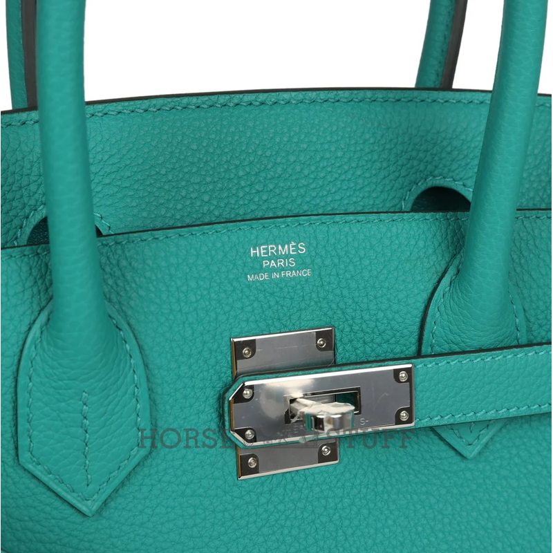 Hermès Birkin 30 Vert Verone Togo PHW