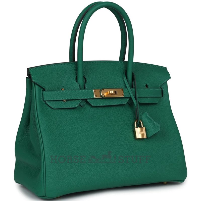 Hermès Birkin 30 Vert Vertigo Togo GHW