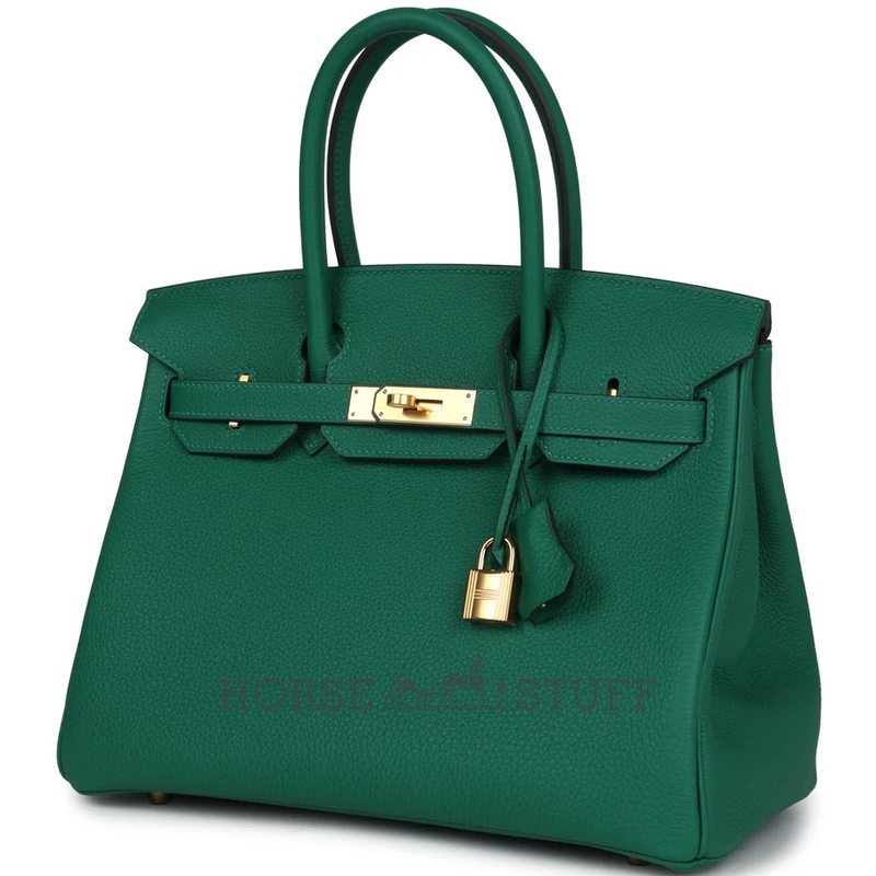 Hermès Birkin 30 Vert Vertigo Togo GHW