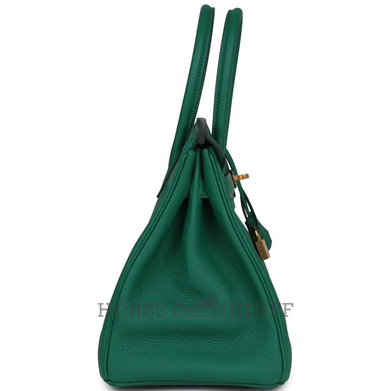 Hermès Birkin 30 Vert Vertigo Togo GHW