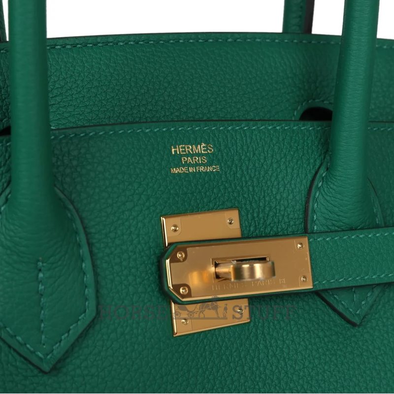 Hermès Birkin 30 Vert Vertigo Togo GHW