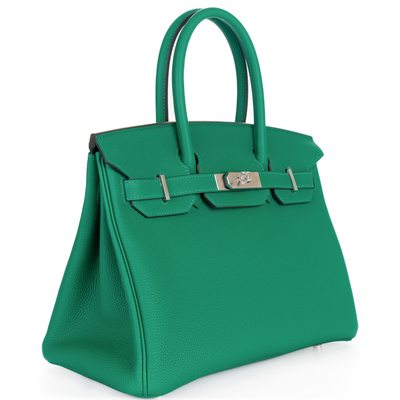 Hermès Birkin 30 Vert Vertigo Togo PHW