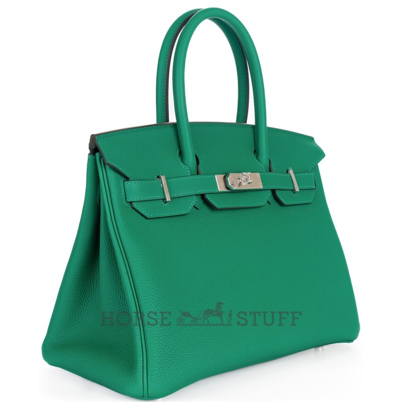 Hermès Birkin 30 Blue Pale Clemence GHW