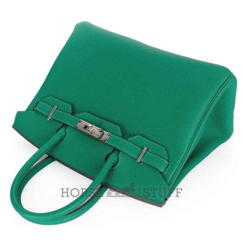 Hermès Birkin 30 Blue Pale Clemence GHW