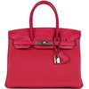 Hermès Birkin 30 Touch Framboise Togo / Matte Crocodile Alligator PHW