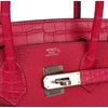 Hermès Birkin 30 Touch Framboise Togo / Matte Crocodile Alligator PHW