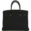 Hermès Birkin 30 Touch Black Togo / Matte Crocodile Niloticus GHW