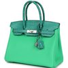 Hermès Birkin 30 Touch Vert Comics Togo / Vert Jade Matte Crocodile Niloticus PHW