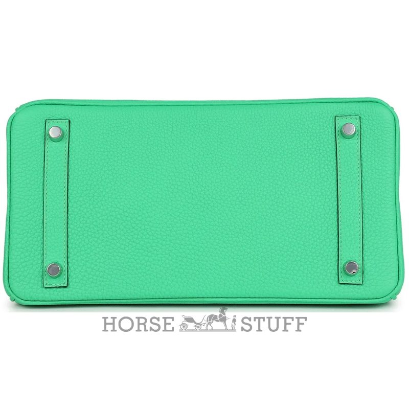 Hermès Birkin 30 Touch Vert Comics Togo / Vert Jade Matte Crocodile Niloticus PHW