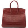 Hermès Birkin 35 Bourgogne Matte Crocodile Alligator PHW