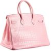 Hermès Birkin 35 Pink Bubblegum Matte Crocodile Alligator GHW