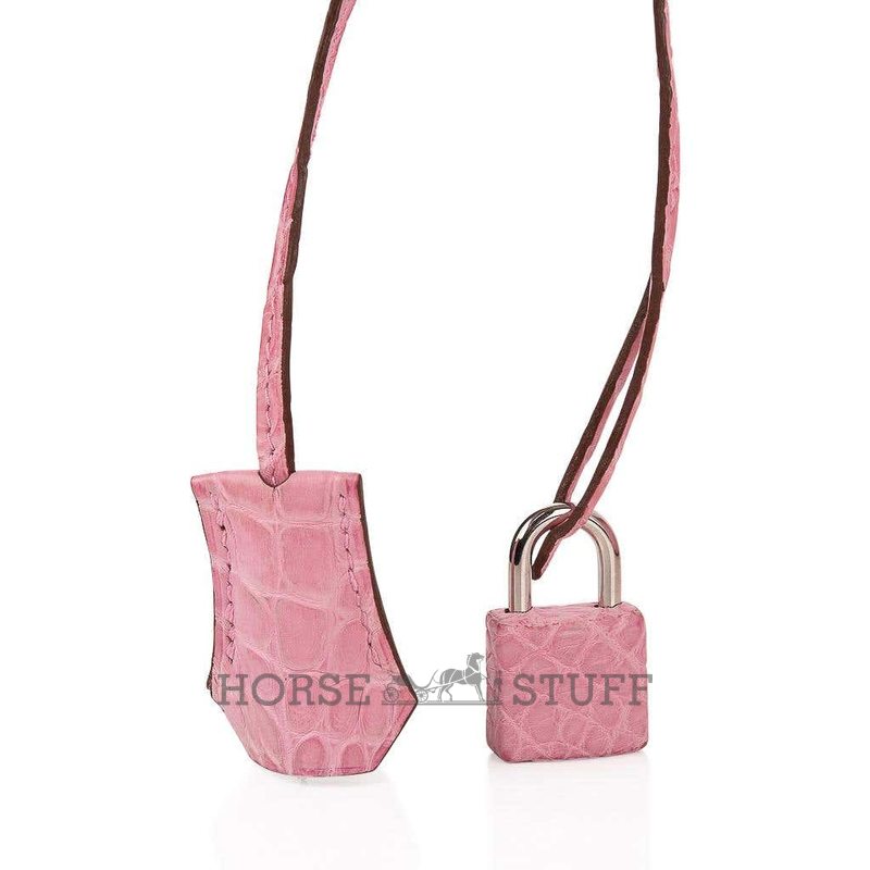 Hermès Birkin 35 Pink Bubblegum Matte Crocodile Alligator PHW