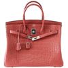 Hermès Birkin 35 Rose Indienne Matte Crocodile Alligator PHW