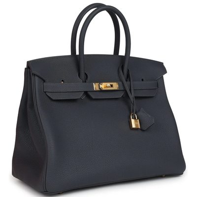 Hermès Birkin 35 Ardoise Togo GHW