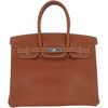 Hermès Birkin 35 Gold Fauve Barenia PHW