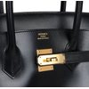 Hermès Birkin 35 Black Box Calf GHW