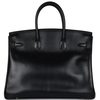 Hermès Birkin 35 Black Box Calf PHW