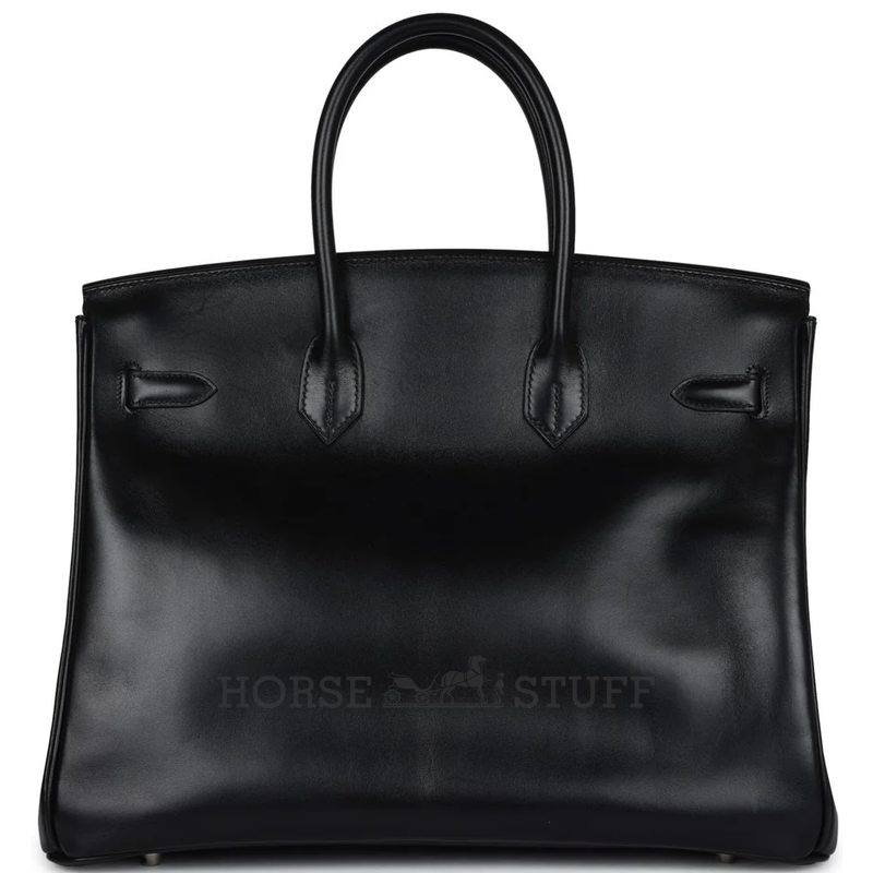Hermès Birkin 35 Black Box Calf PHW