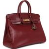 Hermès Birkin 35 Rouge H Box Calf GHW