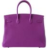 Hermès Birkin 35 Anemone Clemence PHW