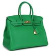 Hermès Birkin 35 Bambou Clemence GHW