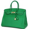 Hermès Birkin 35 Bambou Clemence GHW