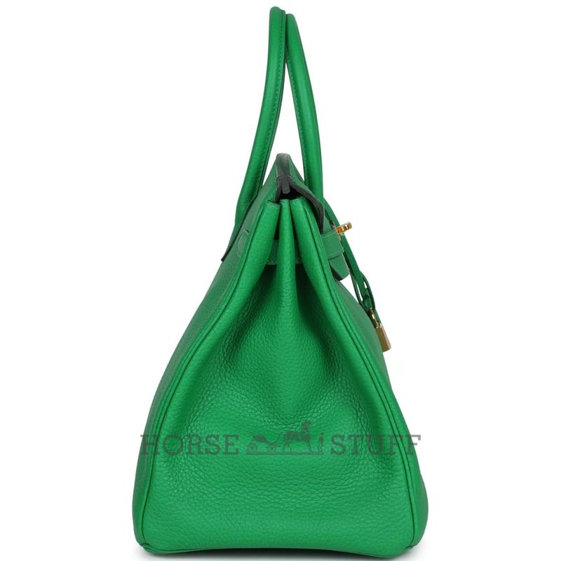Hermès Birkin 35 Bambou Clemence GHW