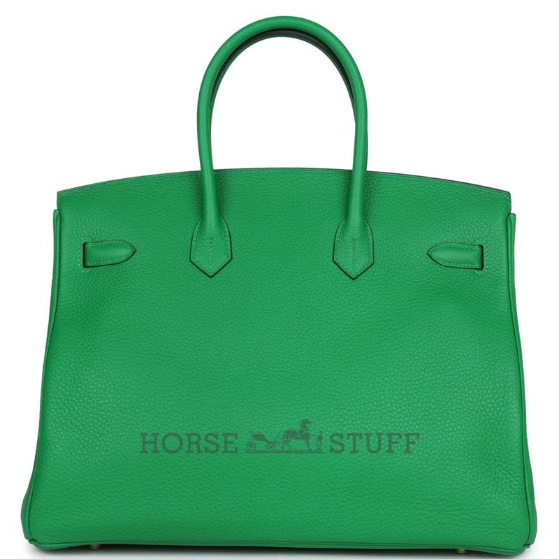 Hermès Birkin 35 Bambou Clemence GHW
