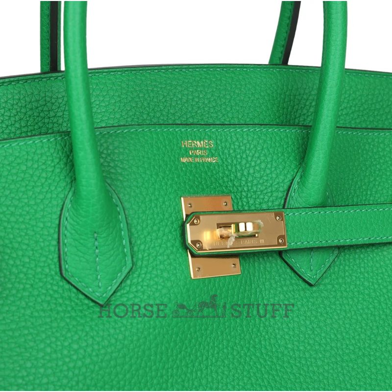 Hermès Birkin 35 Bambou Clemence GHW