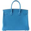 Hermès Birkin 35 Blue Izmir Clemence PHW