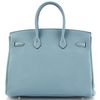 Hermès Birkin 35 Blue Lin Clemence PHW