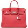 Hermès Birkin 35 Bougainvillea Clemence PHW