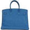 Hermès Birkin 35 Mykonos Clemence PHW