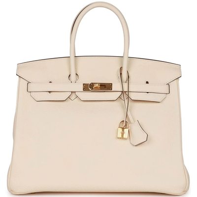 Hermès Birkin 35 Nata Clemence GHW