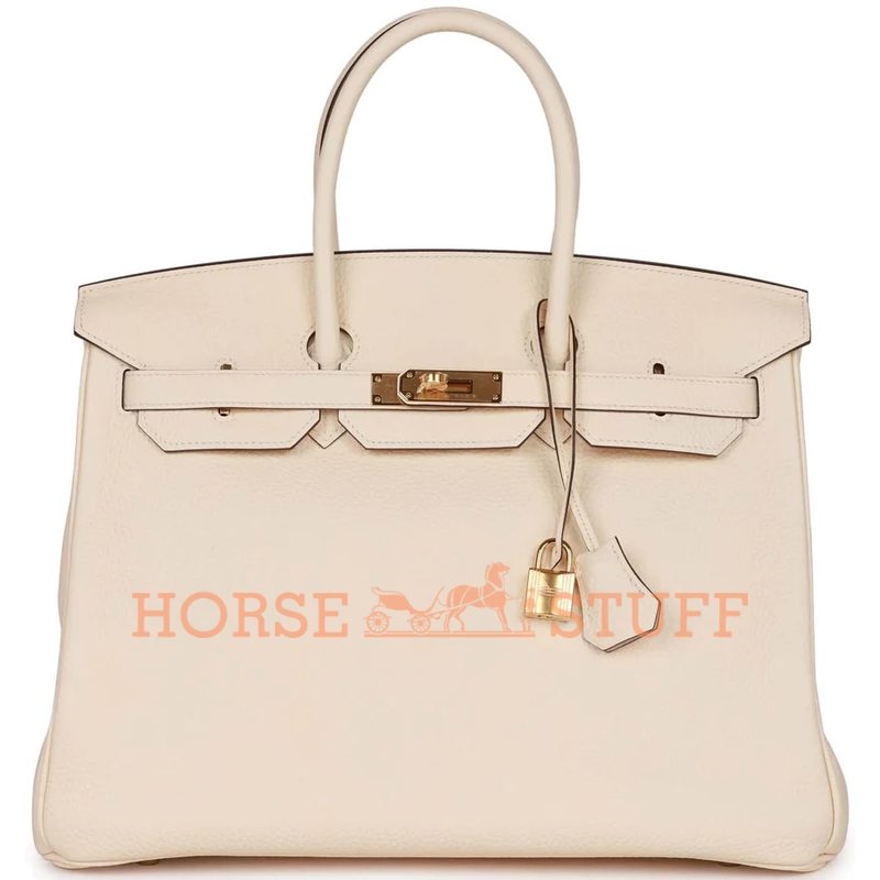 Hermès Birkin 35 Nata Clemence GHW