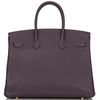 Hermès Birkin 35 Raisin Clemence GHW