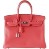 Hermès Birkin 35 Rose Jaipur Clemence PHW