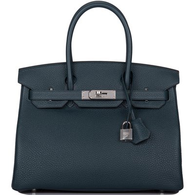 Hermès Birkin 35 Vert Cypress Clemence PHW