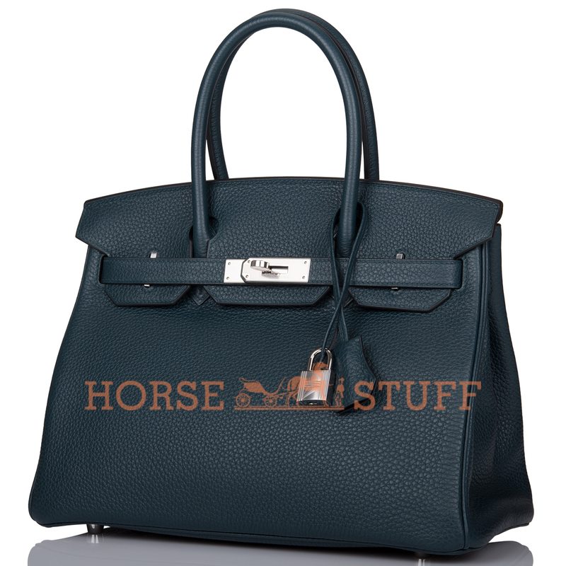 Hermès Birkin 35 Vert Cypress Clemence PHW