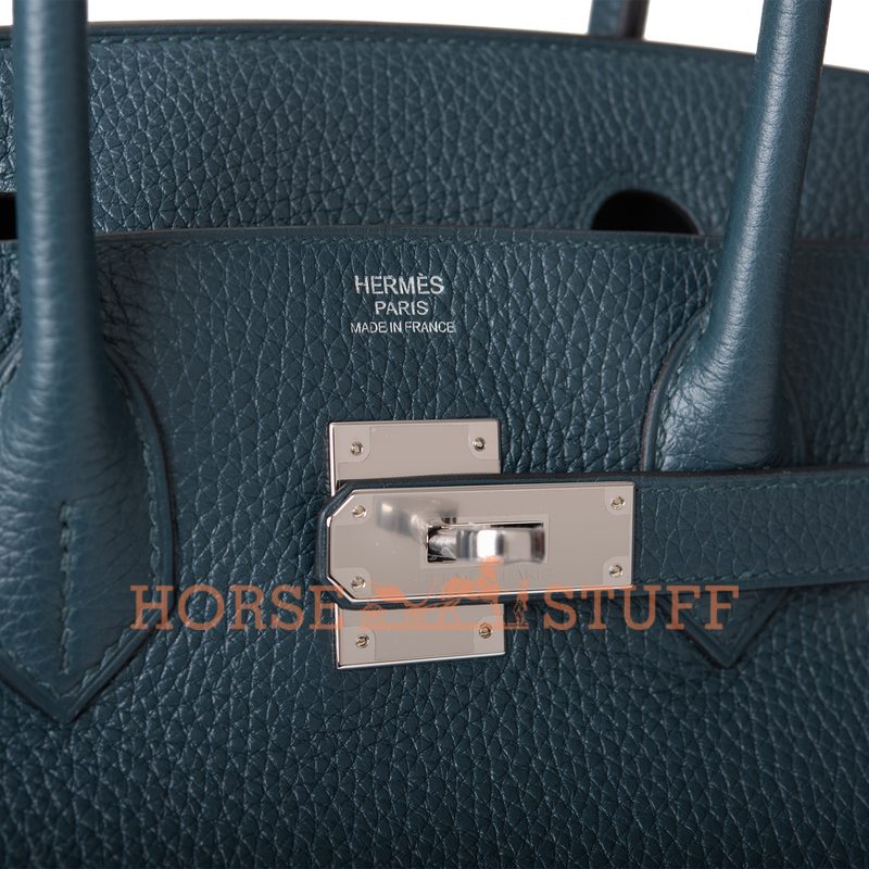 Hermès Birkin 35 Vert Cypress Clemence PHW